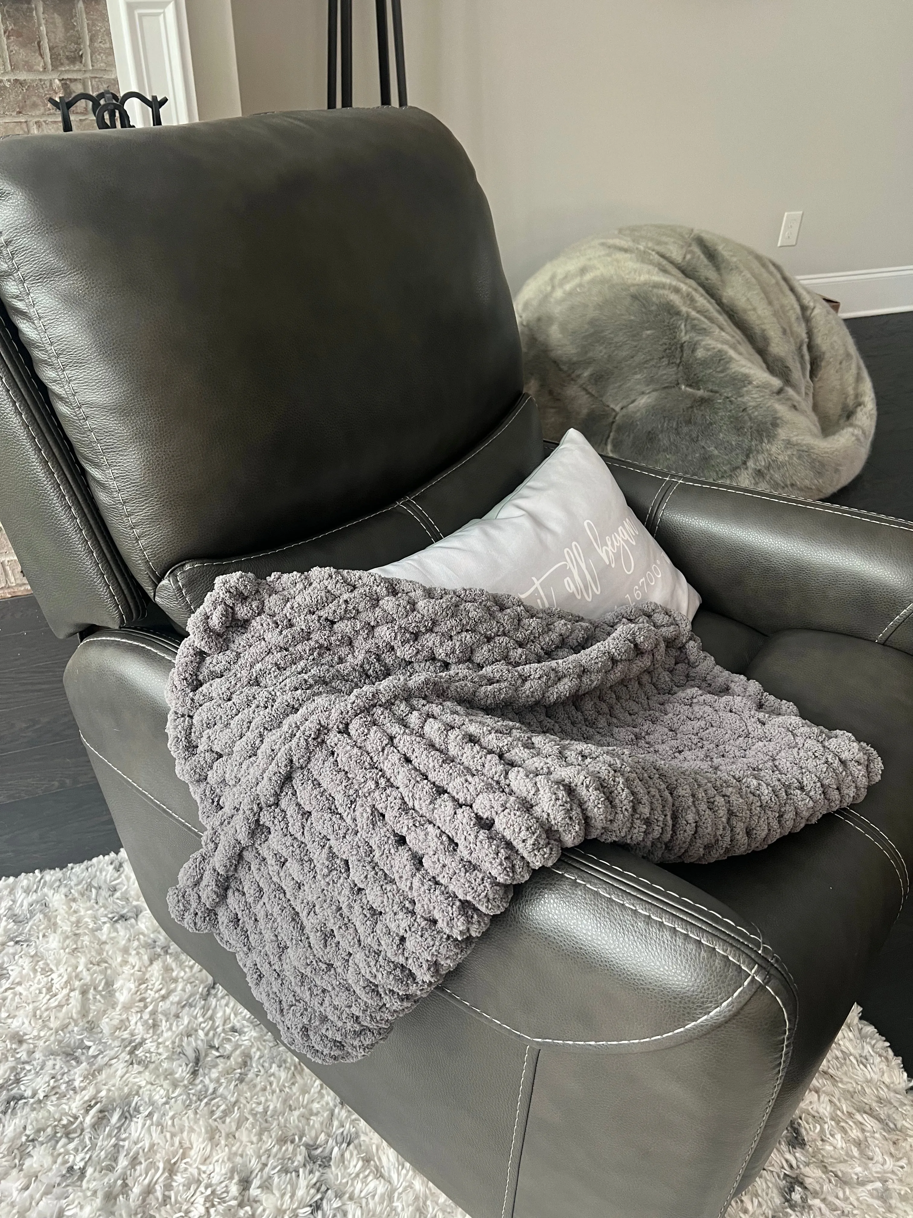 Small Custom Cozy Throw