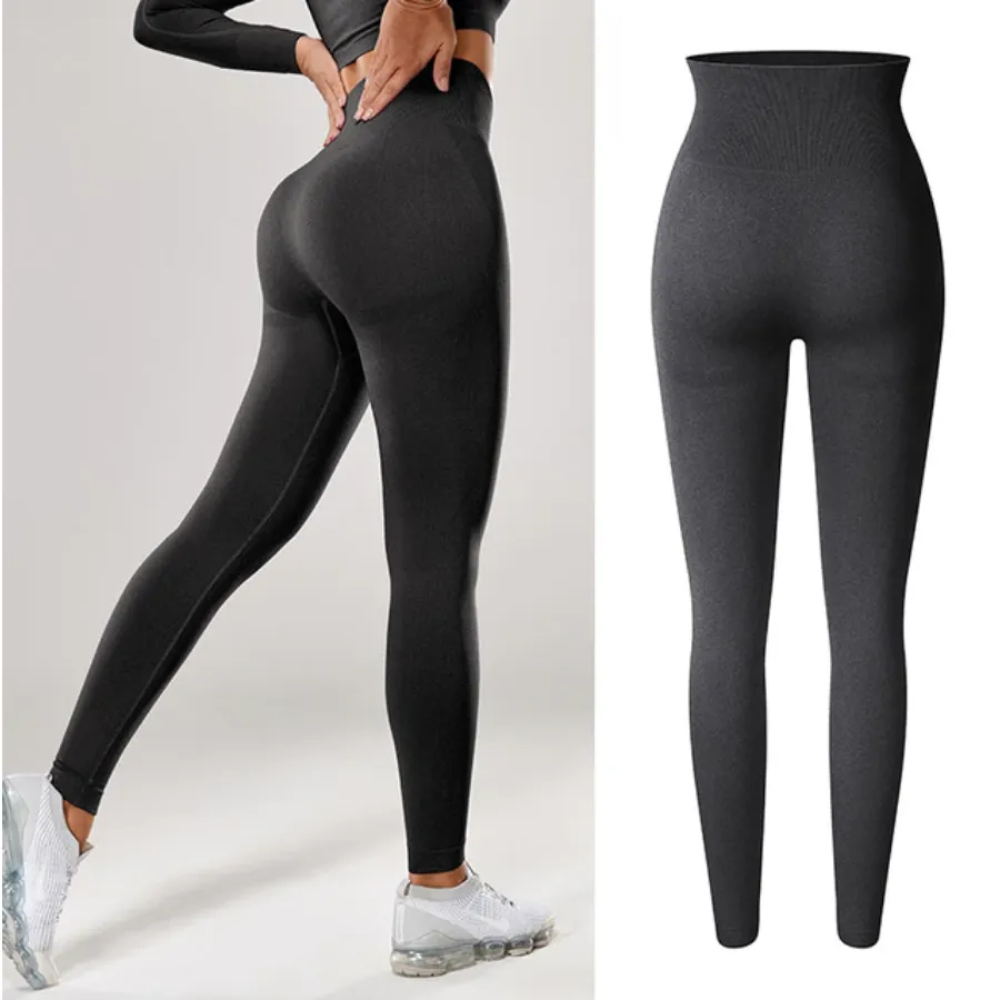 Soft Shade Leggings - Gray-Style 1