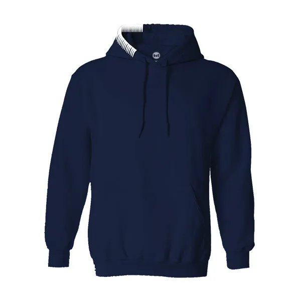 Stitched Neck Hoodie Cozy Fleece