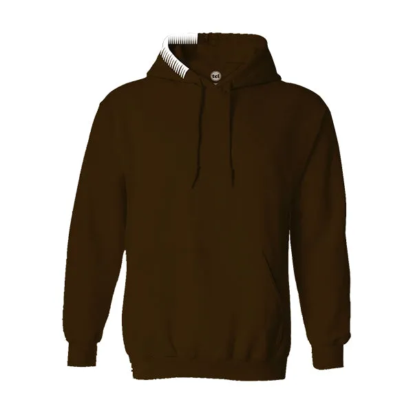 Stitched Neck Hoodie Cozy Fleece