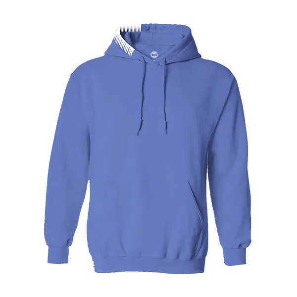 Stitched Neck Hoodie Cozy Fleece