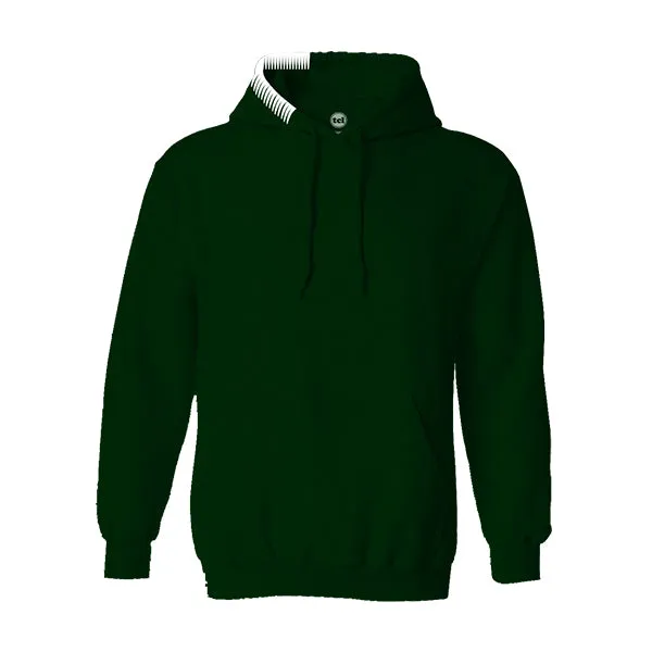 Stitched Neck Hoodie Cozy Fleece