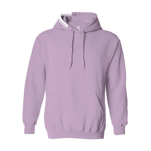 Stitched Neck Hoodie Cozy Fleece
