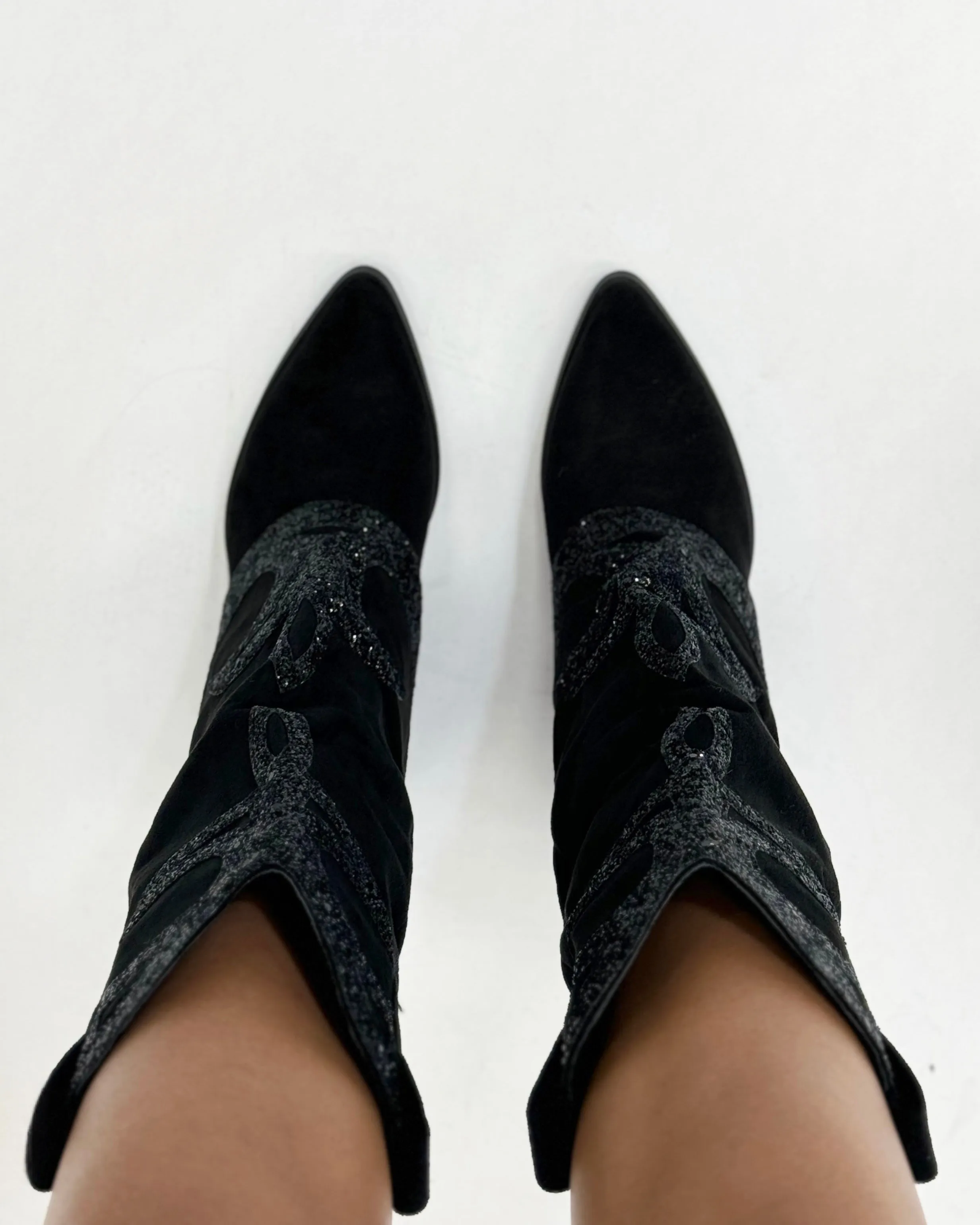 Stivali camperos con paillettes