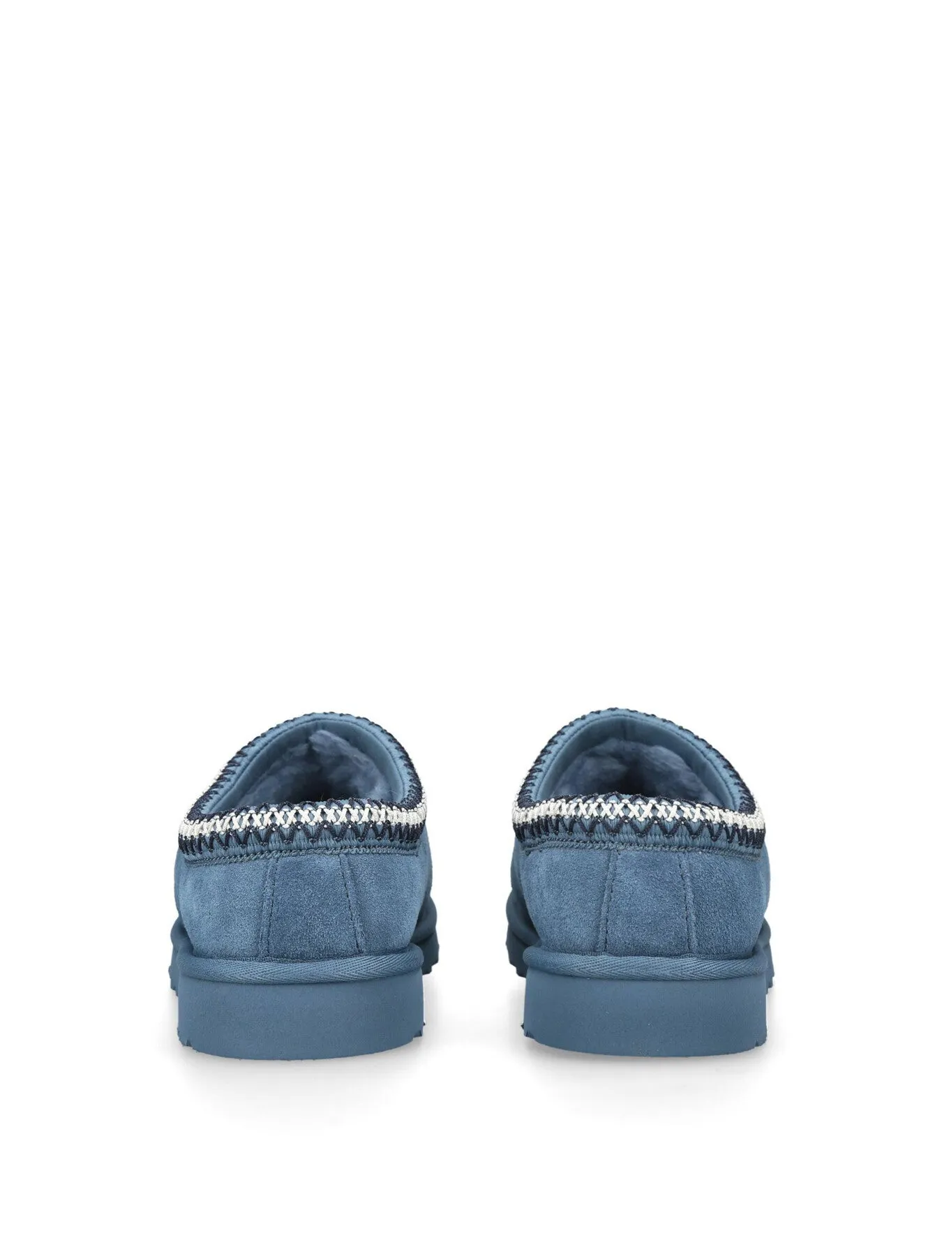 Tasman Suede Slippers Blue