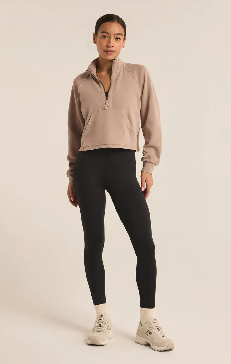 The On The Run Half Zip Sweatshirt