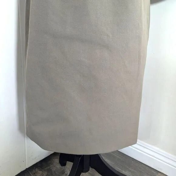Theory 6 Pencil Skirt NWT Minimalist Preppy Light Academia Collegiate Style