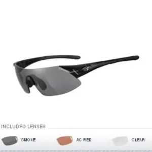 Tifosi Podium XC Asian Fit Interchangeable Sunglasses - Matte Black