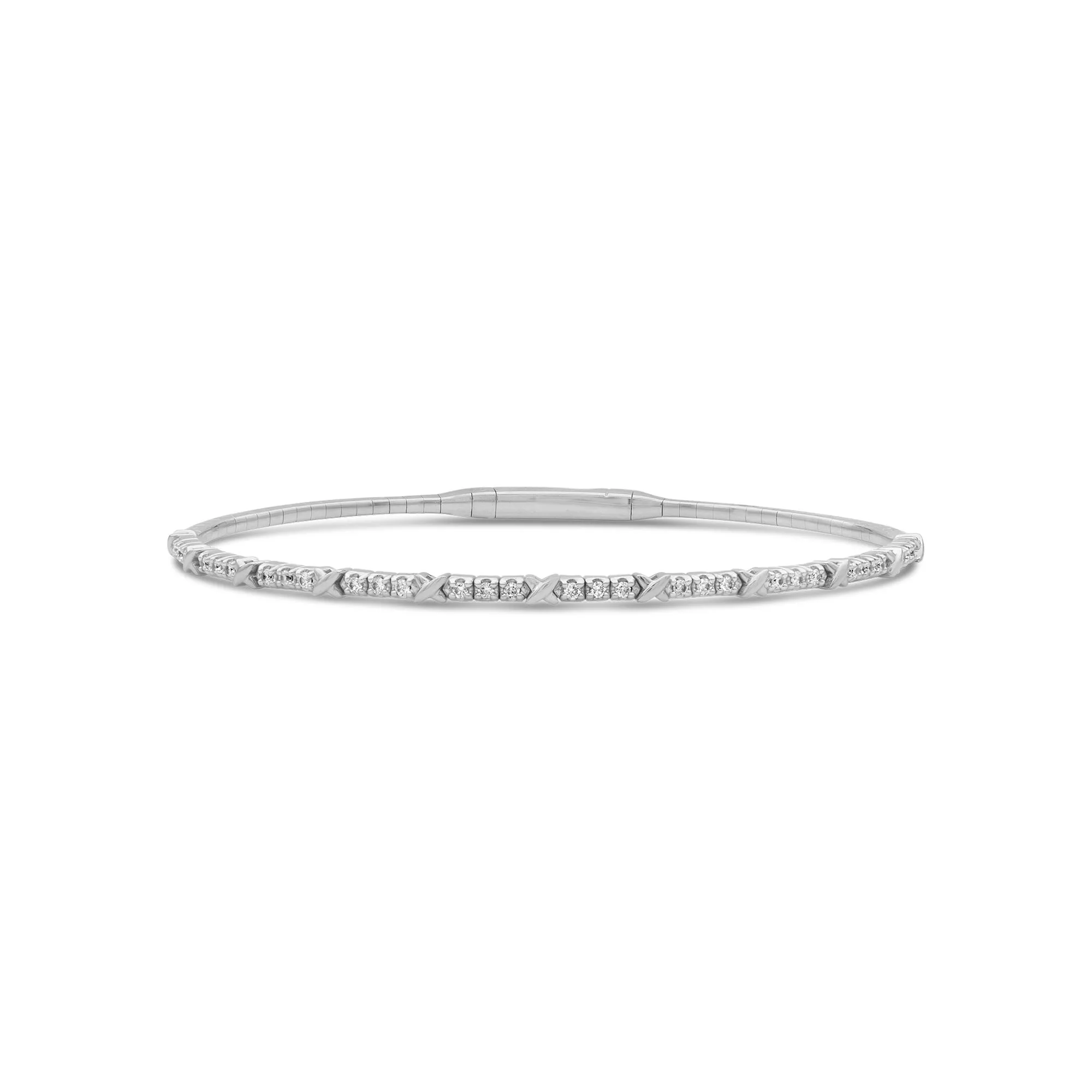 Trio Diamond Flex Bangle