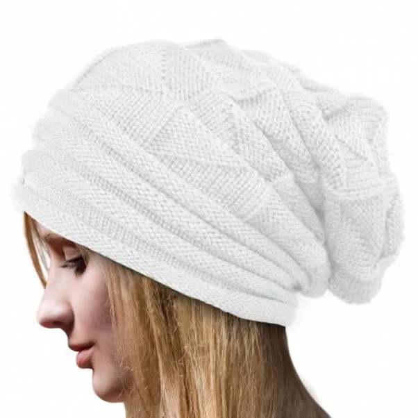 Unisex Winter Crochet Beanie