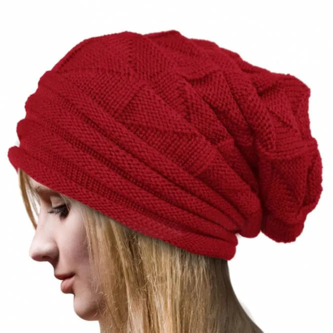 Unisex Winter Crochet Beanie