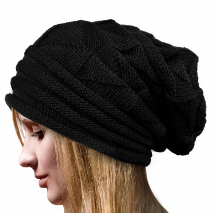 Unisex Winter Crochet Beanie