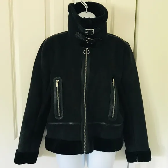 Vigoss Faux Suede Jacket Size M