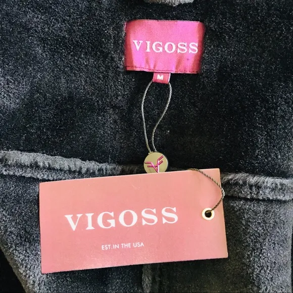 Vigoss Faux Suede Jacket Size M