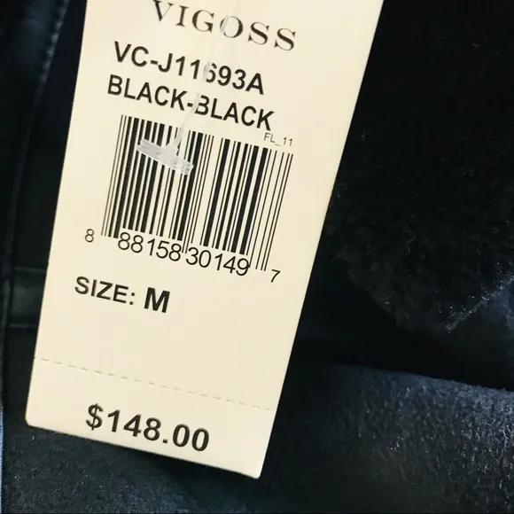 Vigoss Faux Suede Jacket Size M