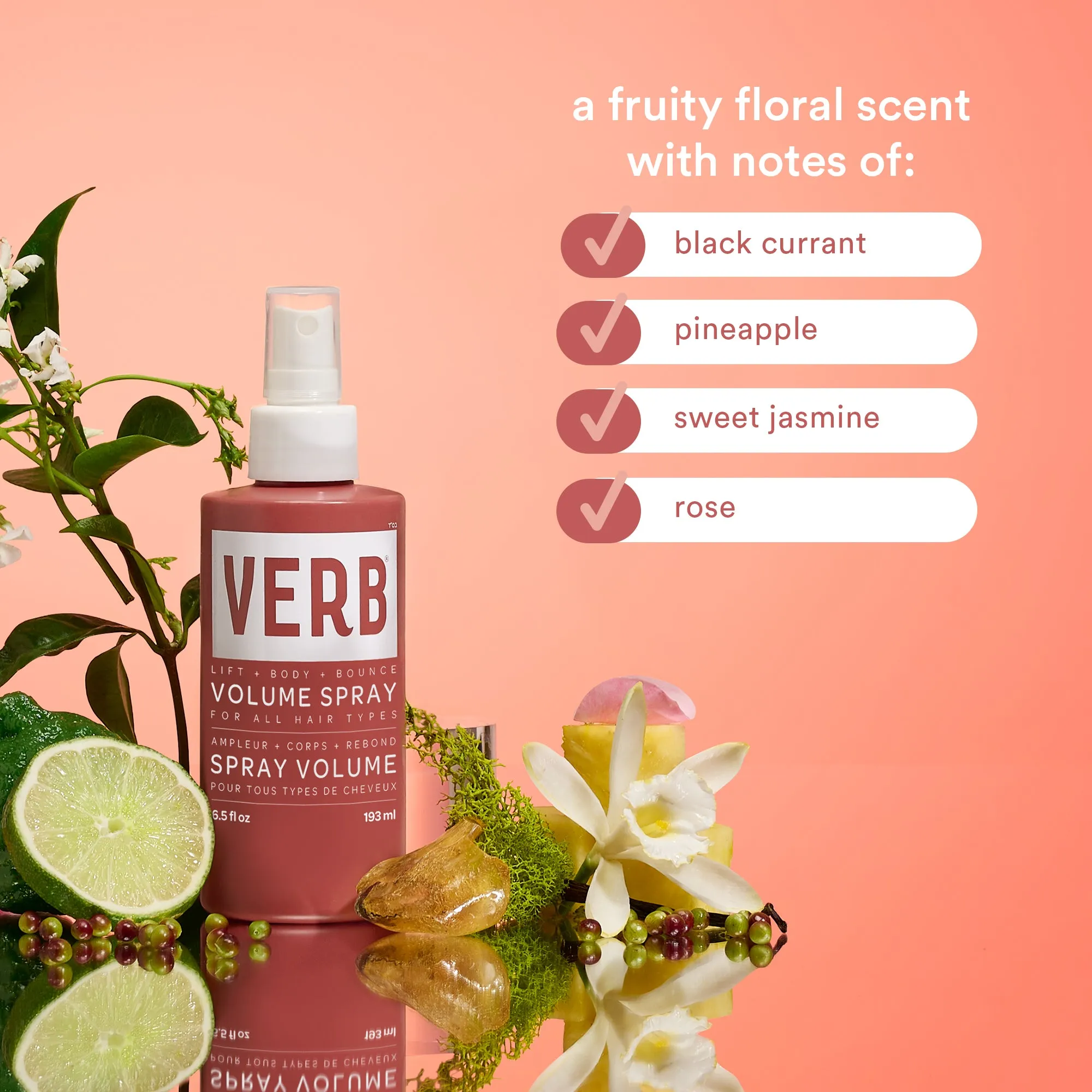 volume spray