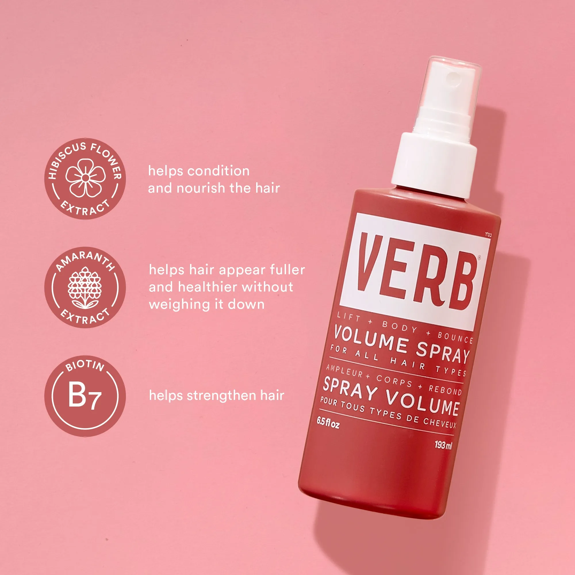 volume spray