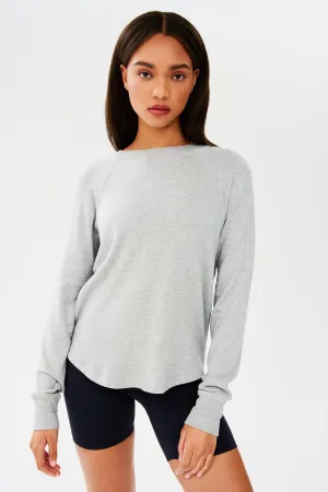 Warm Up Fleece Sweatshirt - Heather Grey