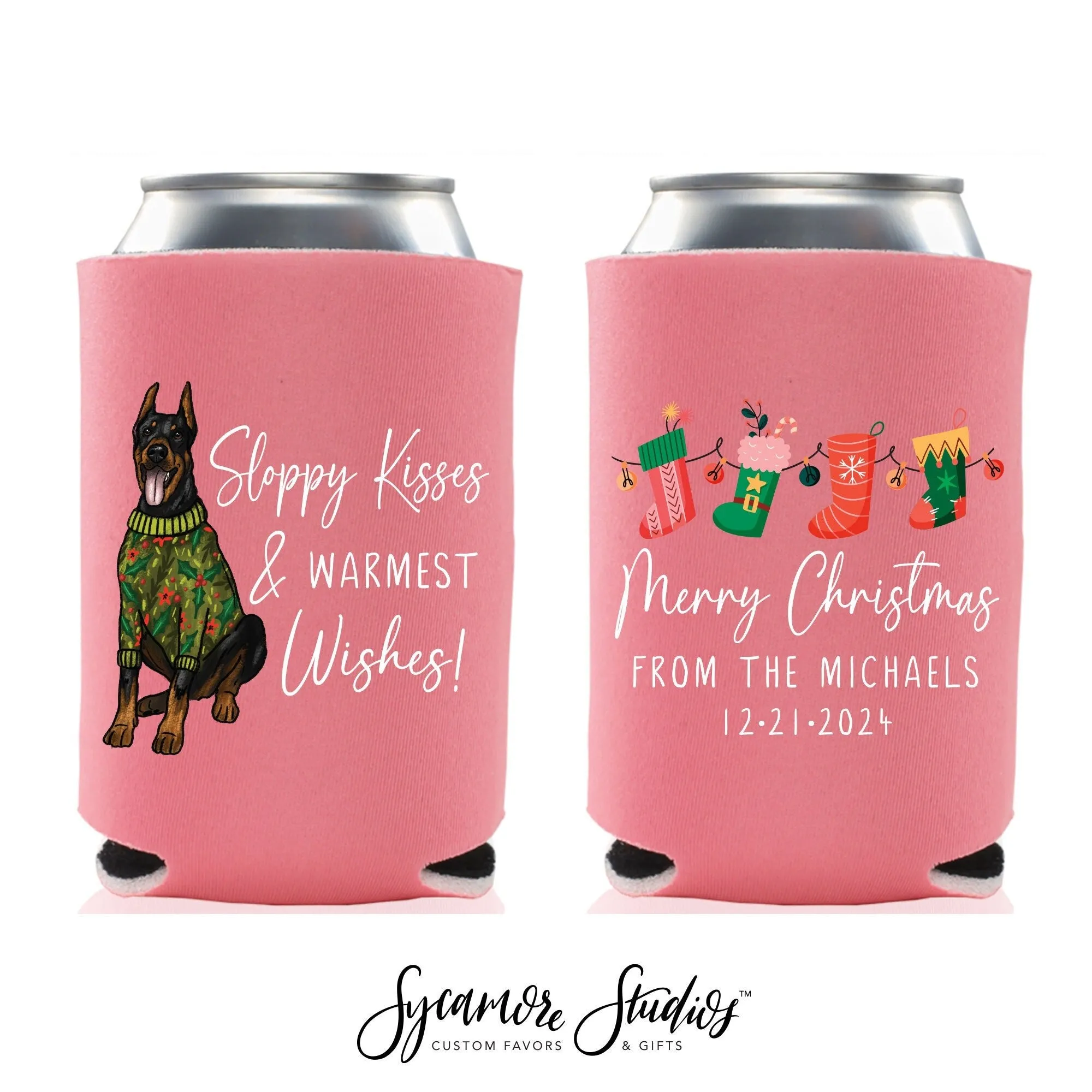 Wedding Can Cooler #28FR - Full Color