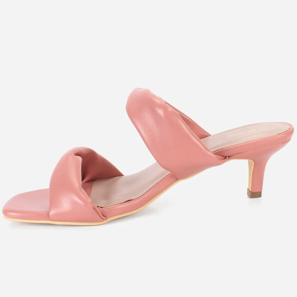 Womens "SHARITA" Dual Strap Slide In Sandals