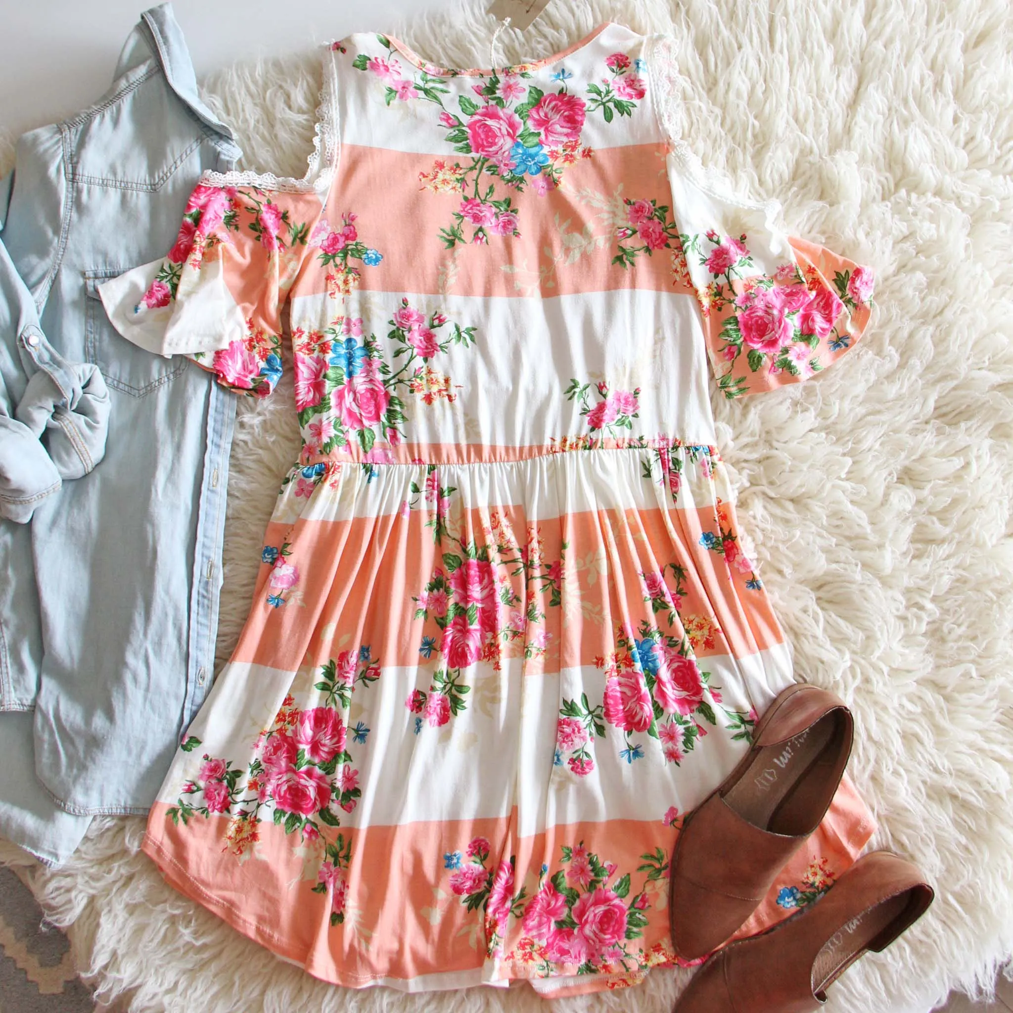 Wooded Rose Dress