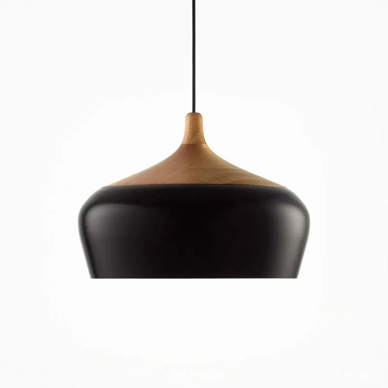 Wooden CoCo Pendant Lamp Light