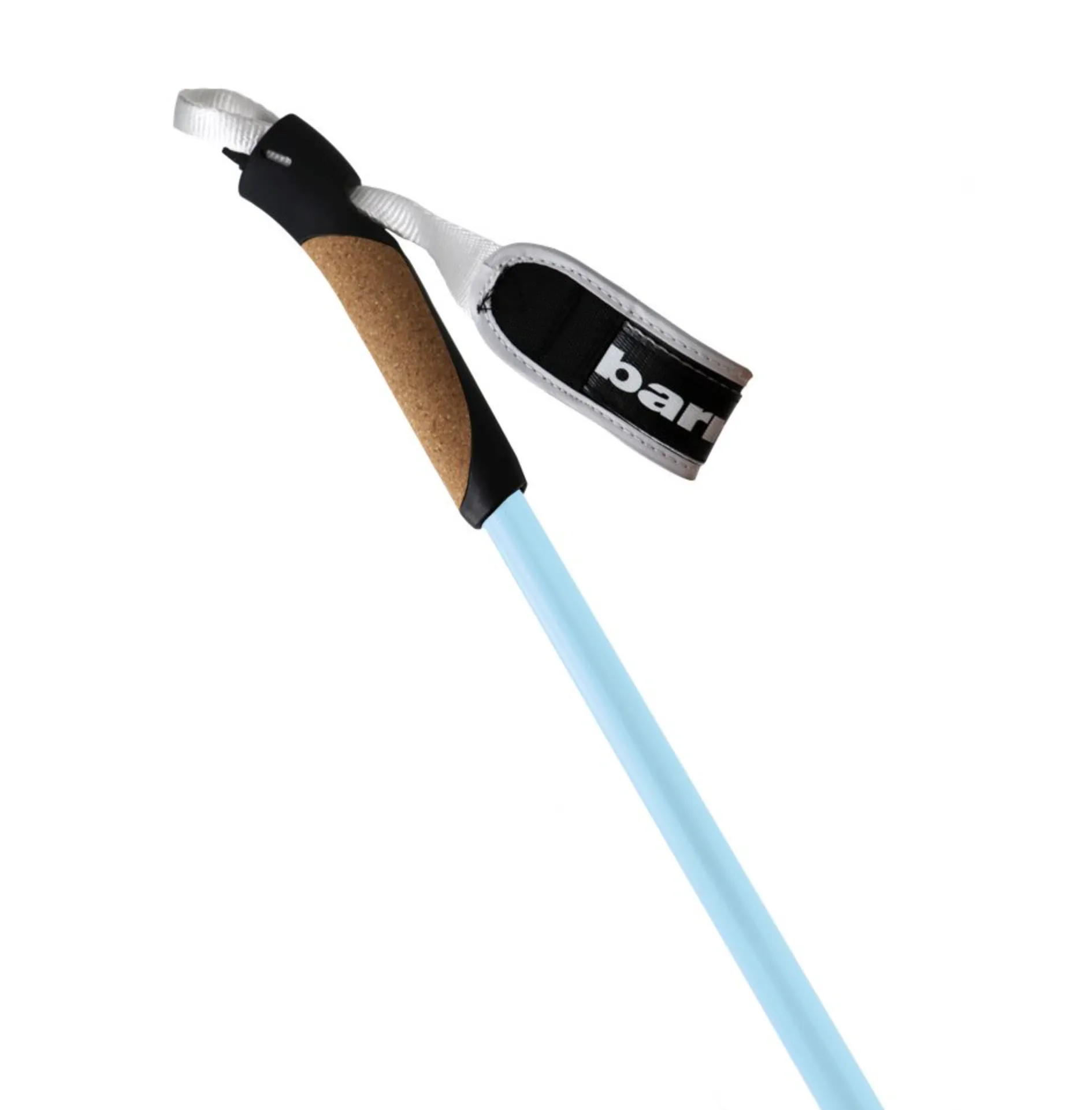 XC-09 Carbon ski poles for Nordic and Roller Skiing, Blue Light