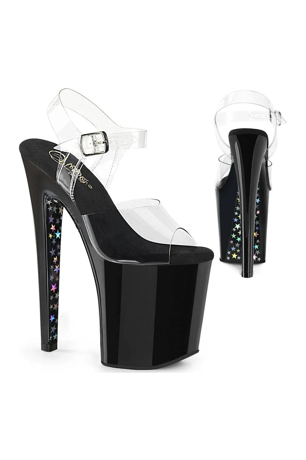 XTREME-808CHS Exotic Sandal | Hologram Vinyl