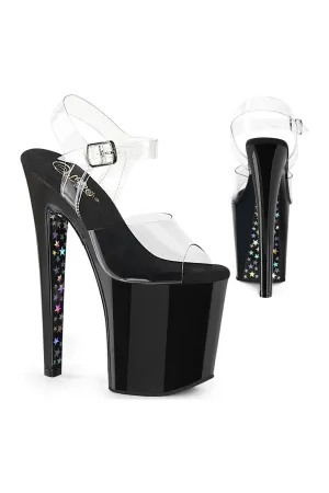 XTREME-808CHS Exotic Sandal | Hologram Vinyl