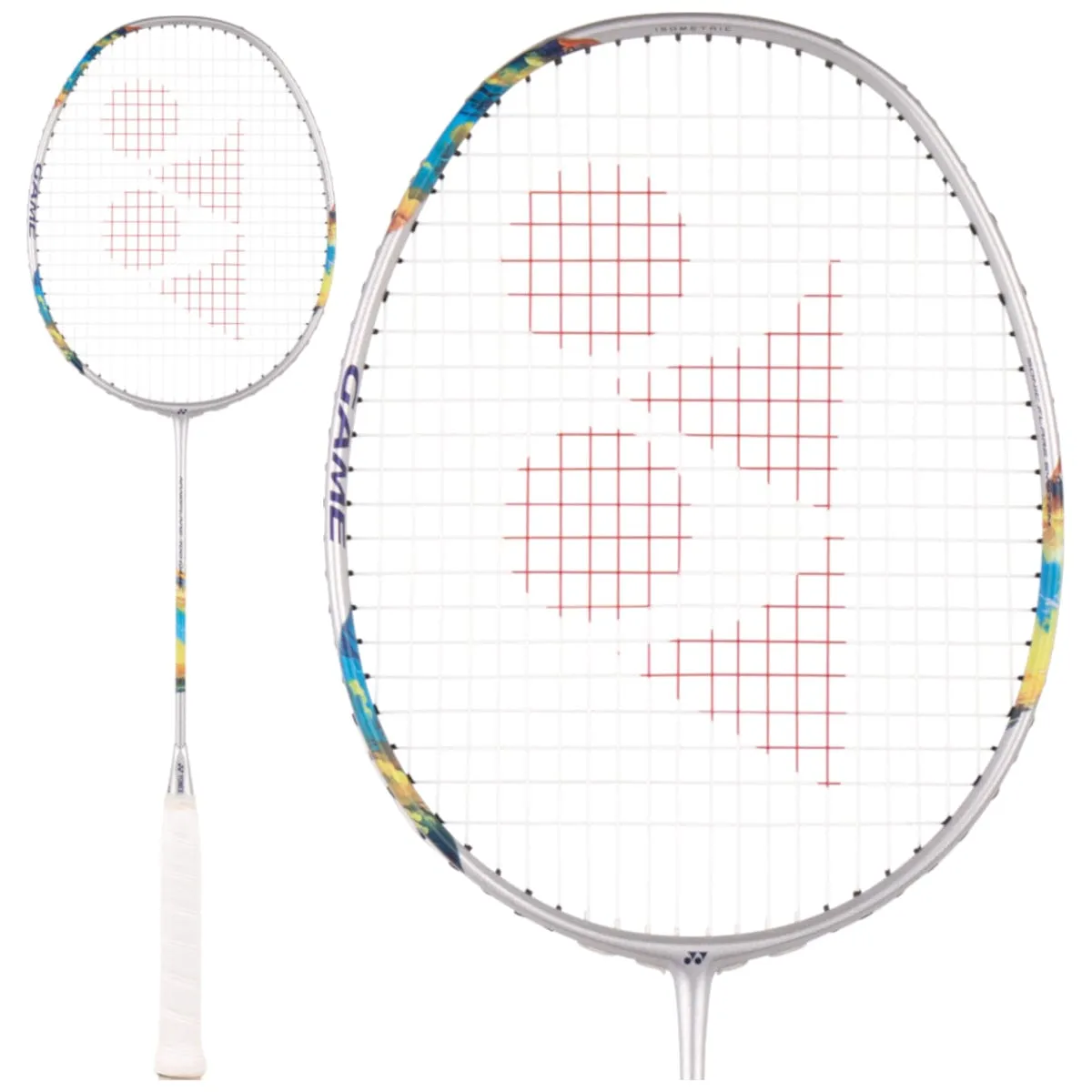 Yonex Nanoflare 700 Game 4U Badminton Racket - Silver / Sky Blue
