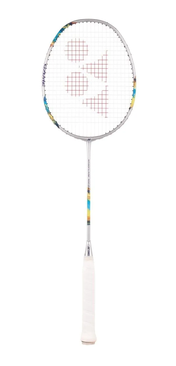 Yonex Nanoflare 700 Game 4U Badminton Racket - Silver / Sky Blue
