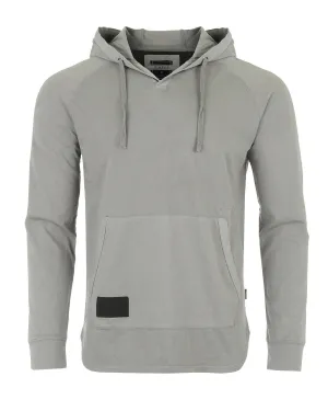 ZIMEGO Men's Pigment Dyed Hoodie - Athletic V Neck Long Sleeve Henley Pullover Shirt