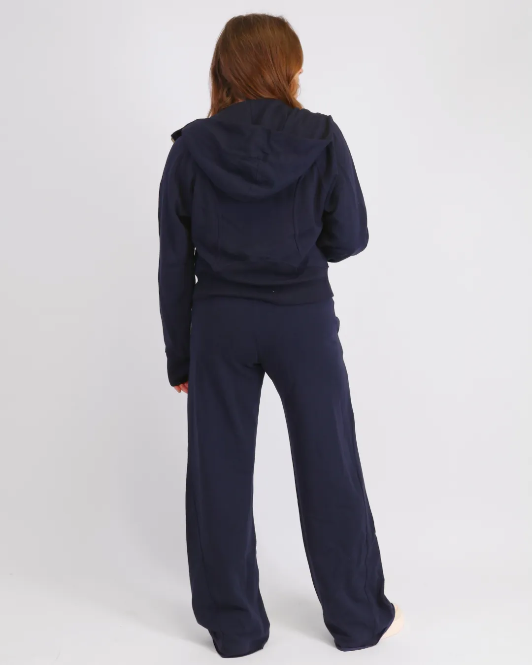 Zip-Up Hoodie Navy